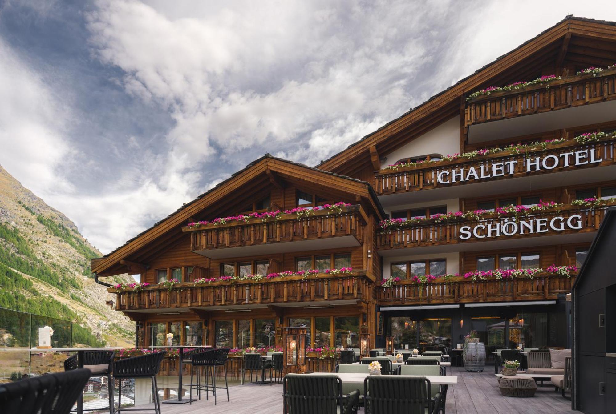Relais & Chateaux Schoenegg 采尔马特 外观 照片